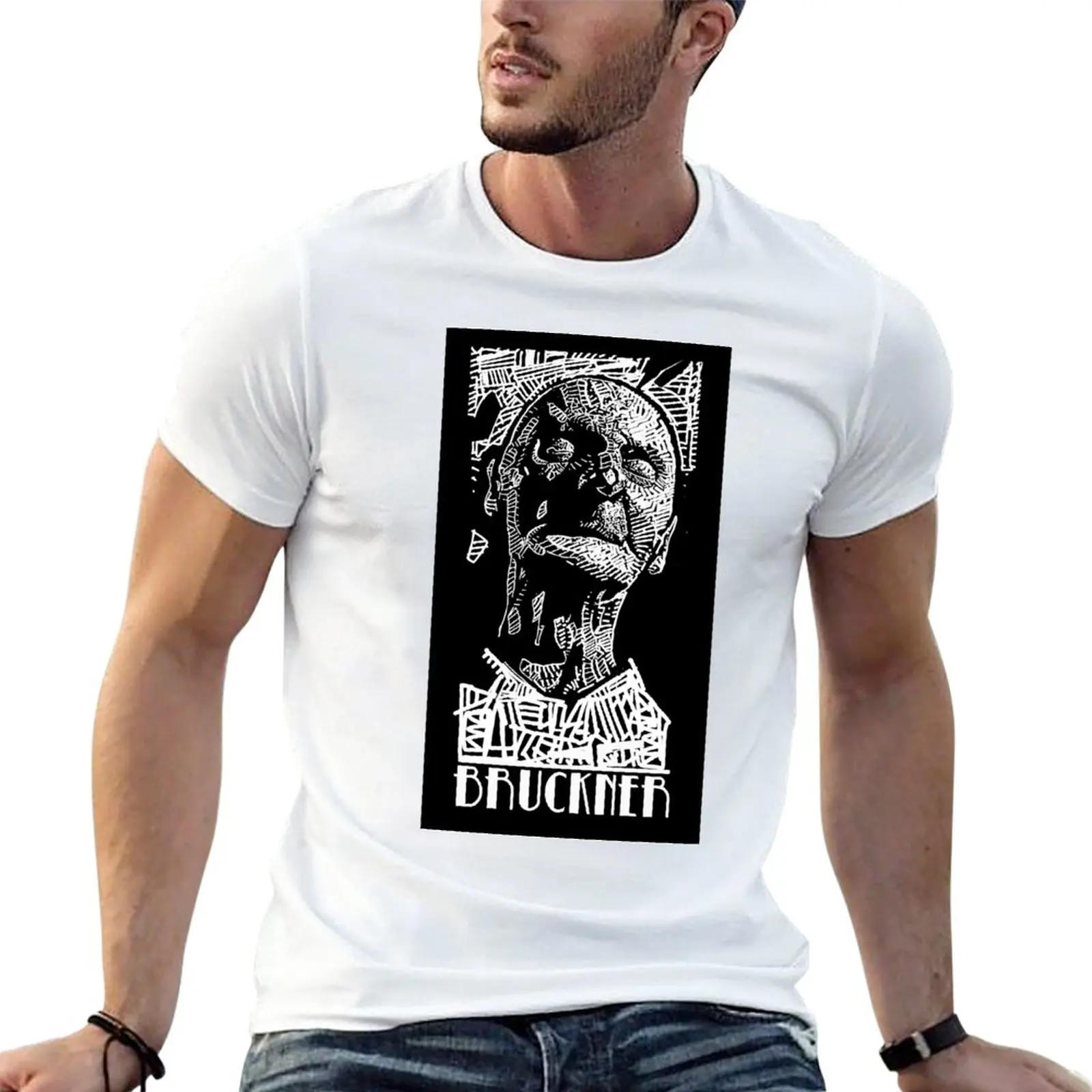 Bruckner T-Shirt new edition vintage customizeds cute tops men workout shirt