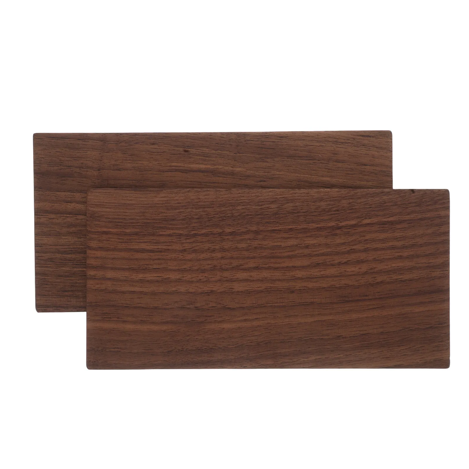 

2Pcs Walnut Plywood Blanks Premium Unfinished Wood Panels for Creative DIY Projects Engraving Wood Burning Accent Walls Walnut