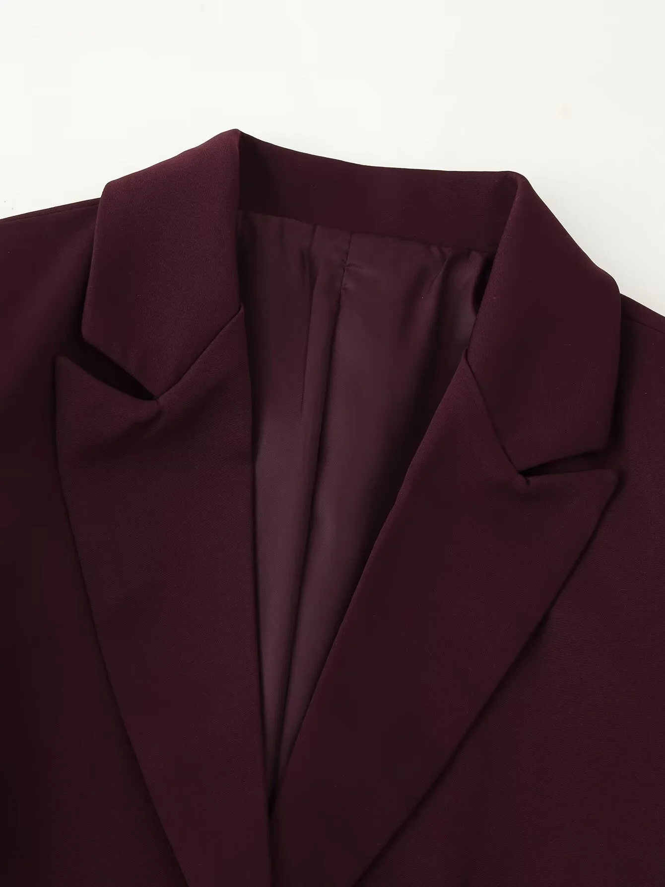 2025 شتاء جديد المرأة موضة عادية بسيطة ركاب نمط مبطن الكتف سليم صالح البدلة سترة + بنطلون مجموعة