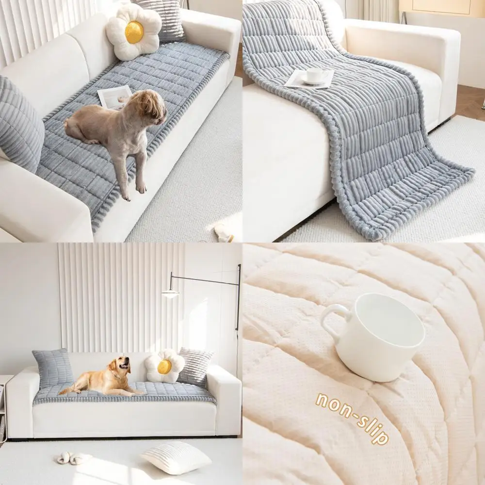 

Моющиеся чехлы для диванов для больших собак, нескользящие защитные чехлы для диванов для домашних животных, прочные чехлы на подушки