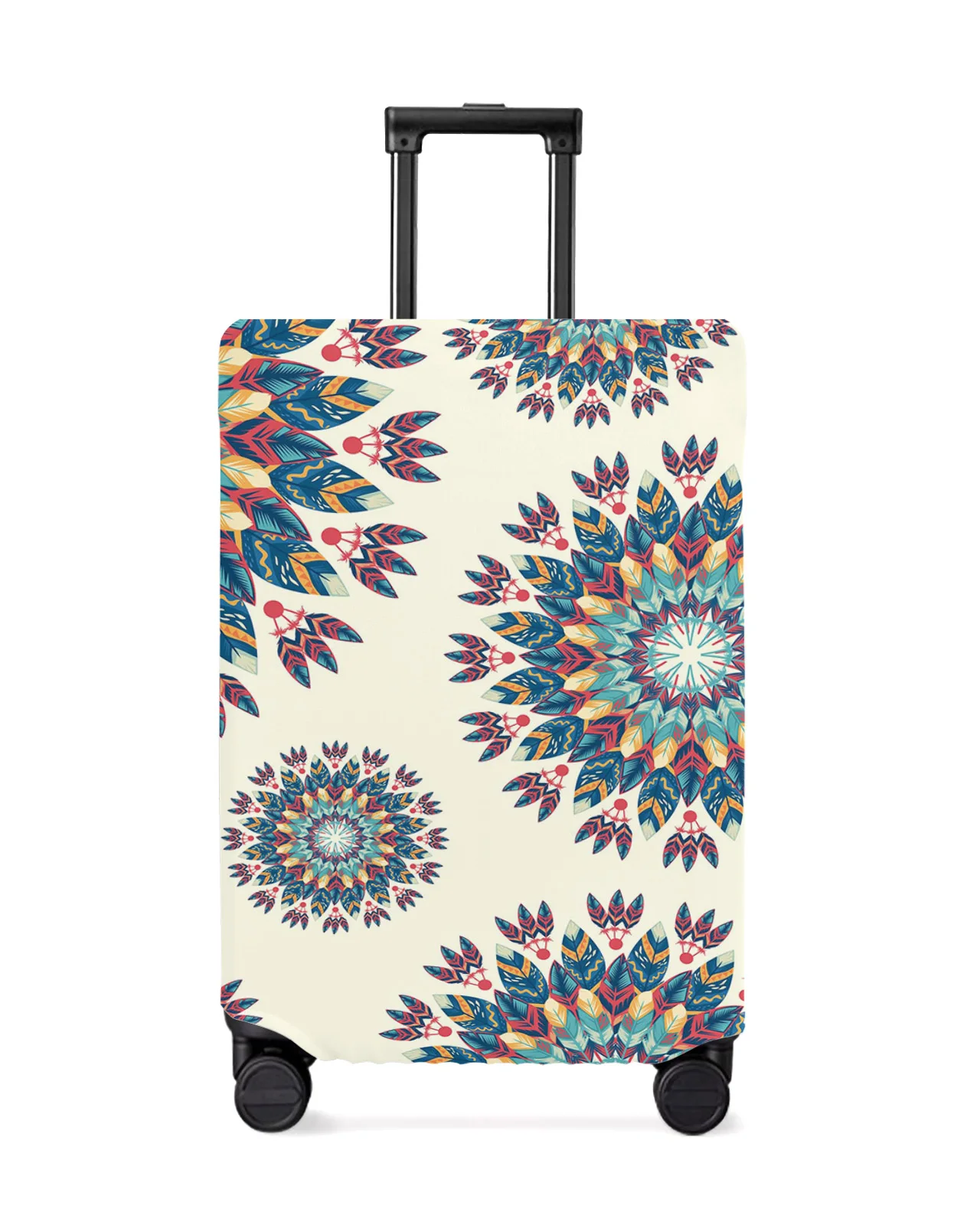 Mandala Bohemian Travel Luggage Protective Cover for 18-32 Inch Travel Accessories Suitcase Elastic Dust Case Protect Sleeve