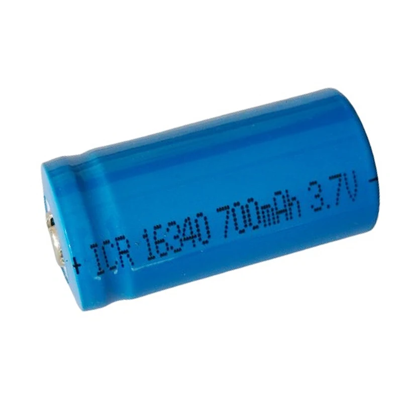 3.7V 16340 akumulator akumulator litowo-jonowy 700mah litowo-jonowy 17335 CR123A CR 123A dla laserowa latarka latarka LED