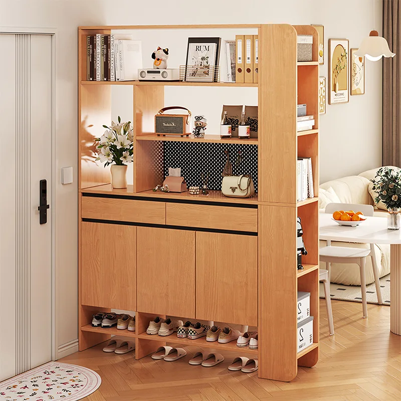 

Home Entrance Cabinet Shoe Cabinet Household Door Storage Cabinet Integrated Wall Partition Living Room Screen Shoe Rack
