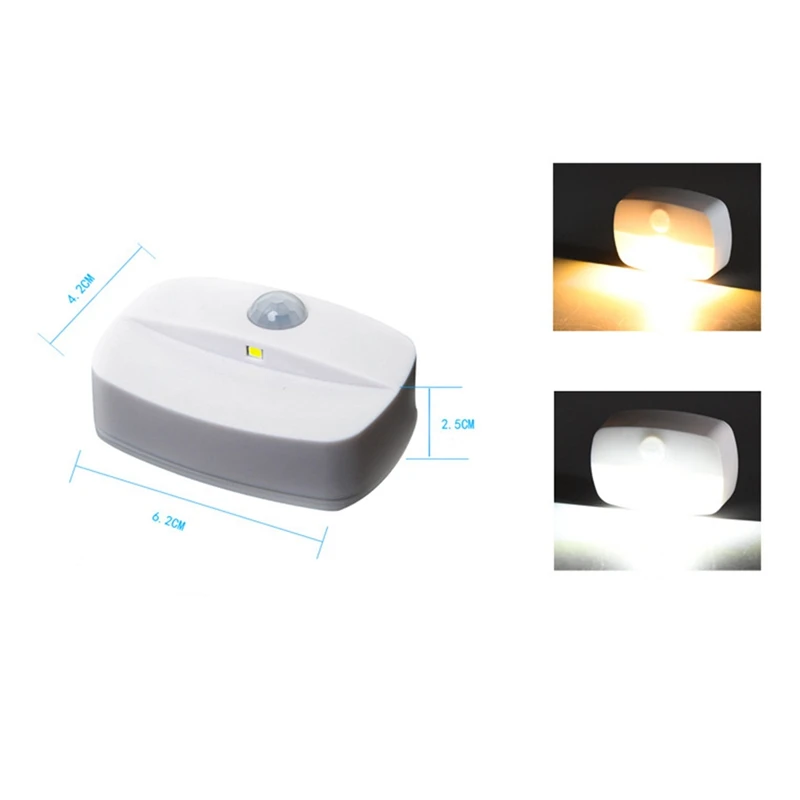 캐비닛 아래 LED 조명 야간 램프, 옷장 옷장 침실 주방 계단 조명, LED 퍽 조명