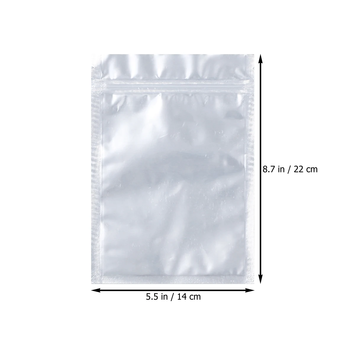 

50PCS Vacuum Storage Bags Fresh Keeping Zipper Food Translucent Compression Sealed Packed Packaging Exhaust Storage