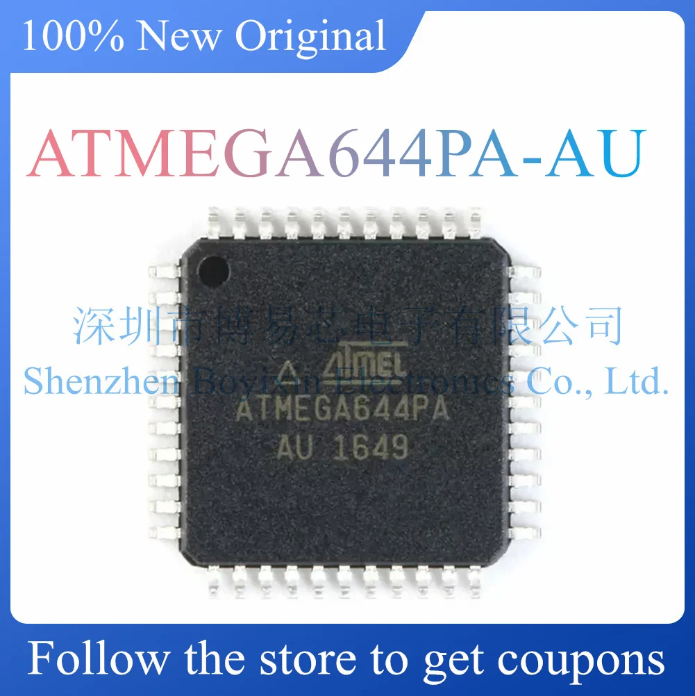 

NEW ATMEGA644PA-AU.Original Product.TQFP-44