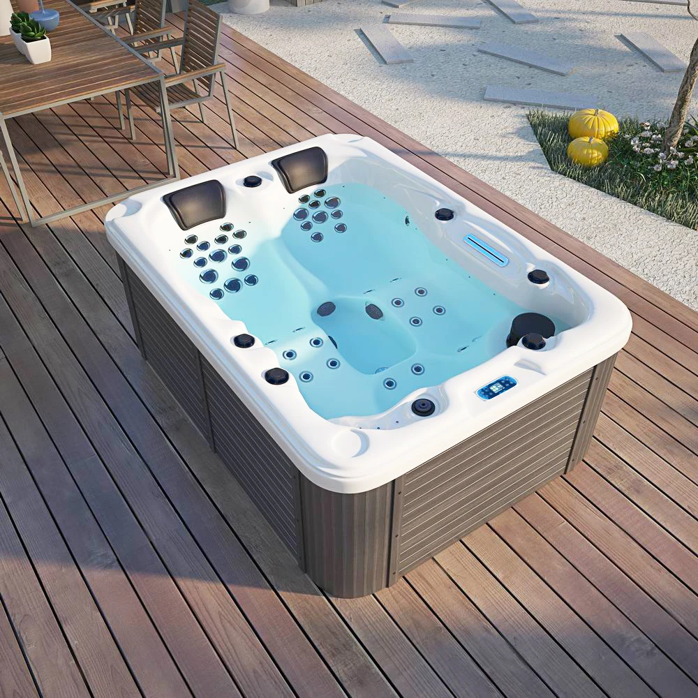 Jaccuzi Outdoor Massage Hot Tube for Sale 3 Person Outdoor Jakuzi Spa Balboa Hot Tub Luxury Acrylic whirlpool Bathtubs