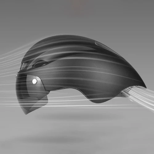 Imagen 2 del producto Wildside WINGER II Aero casco de bicicleta de carretera, gafas de ciclismo TT, cascos de seguridad deportivos, súper casco ajustable