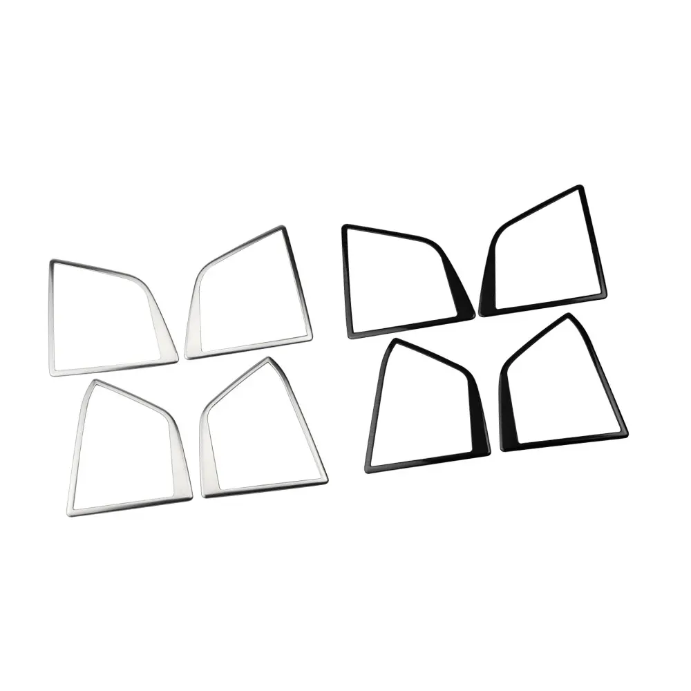 For Ford Focus 4 MK4 2019 - 2023 Door Speaker Frame Cover Audio Sound Circle Panel Sticker Stainless Steel Trim Accessories
