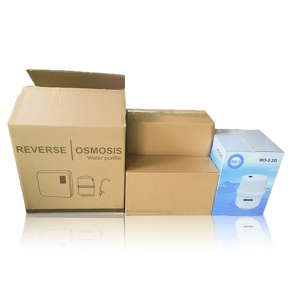 Factory Sale 5 Stages Desk Top RO Cabinet Carbonated Water Filling Machine Reverse Osmosis Hot Cold Water Dispenser Purifier