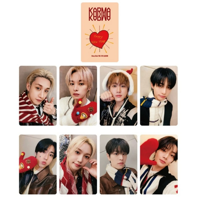 

STRAY KIDS Little Card Men's Team Stars Shanghai Sign Up Collection Little Card SKZOO Surrounding Stars YES24 Special Card