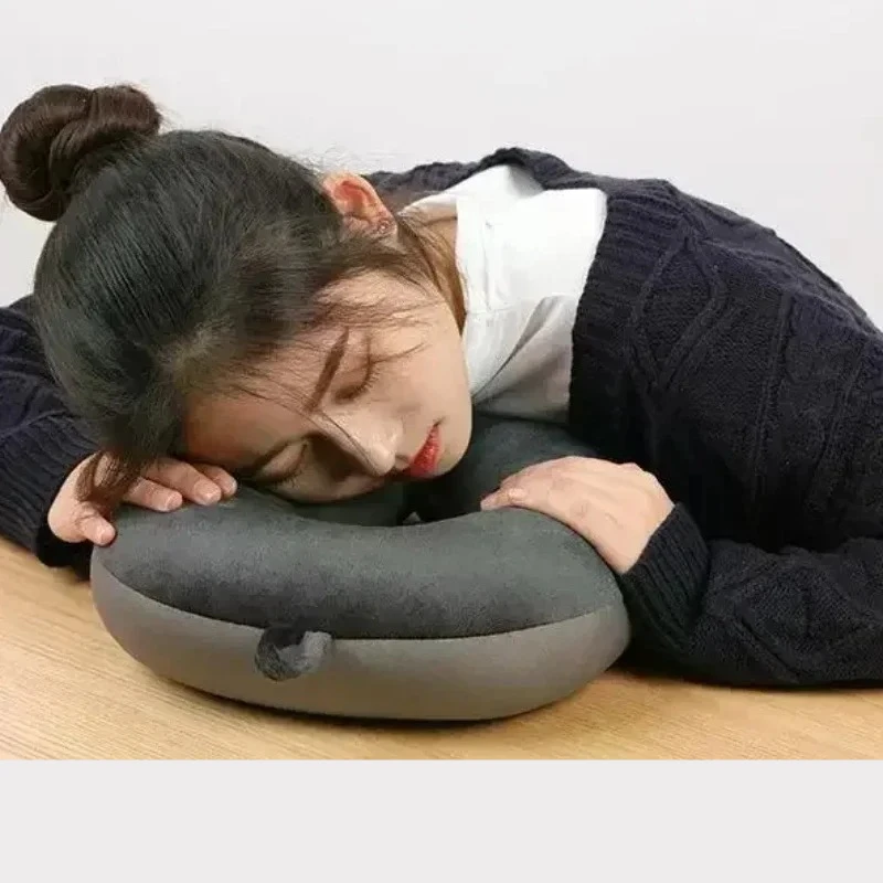 

Comfortable Car Neck Pillow with Foam Particles for Airplanes Travel and Home Use