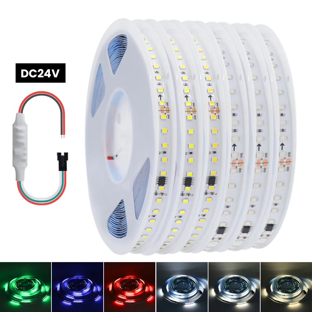 

10M DC 24V Running Water Flowing Light Horse Race LED Strip Lights SMD 2835 120Leds/m With Mini 3Keys LED Controller LED Tape