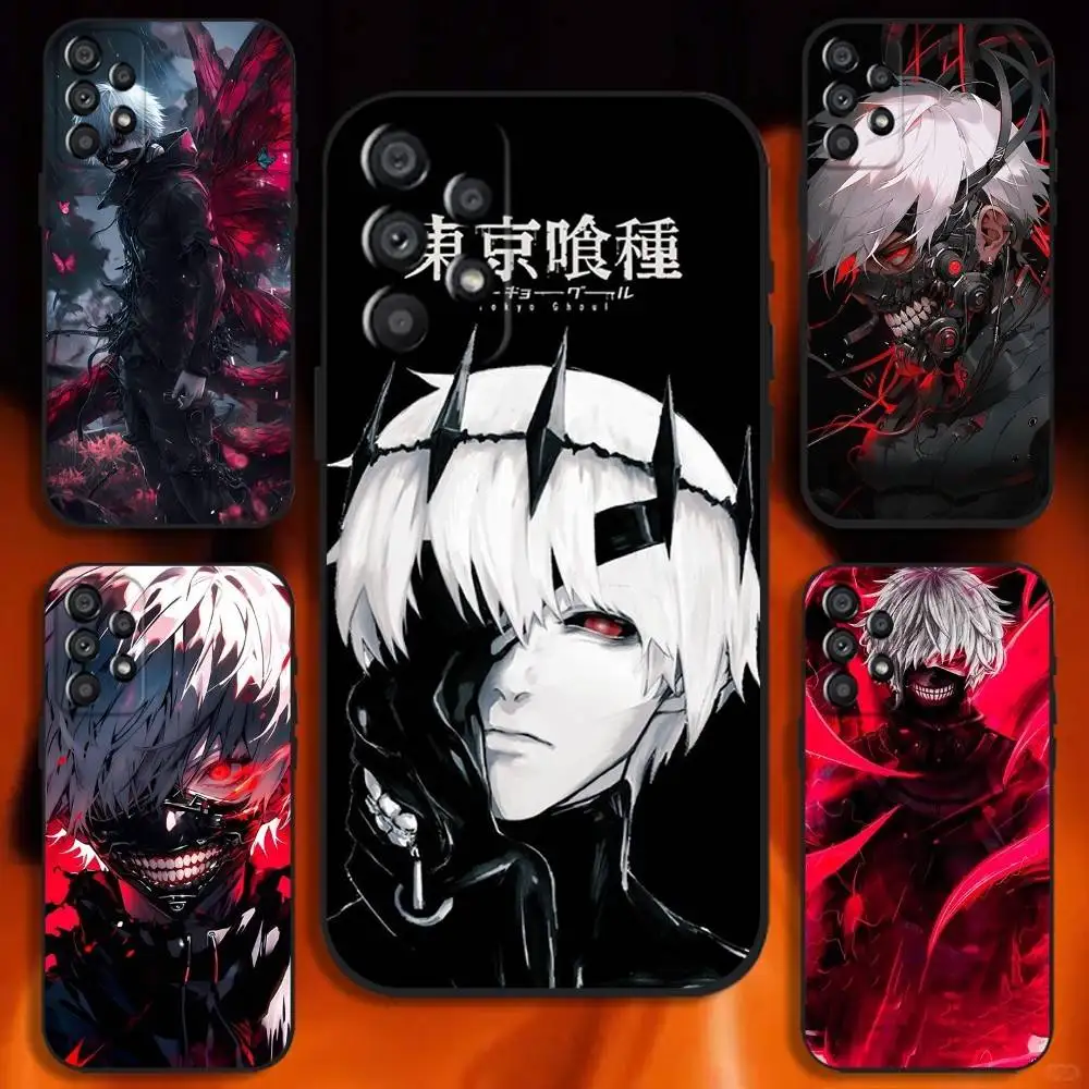 

Anime T-Tokyo G-Ghoul Phone Case For Samsung Galaxy A20,A21s,A22,A31,A32,A52,A53,A72,73,A80 Soft Black Cover