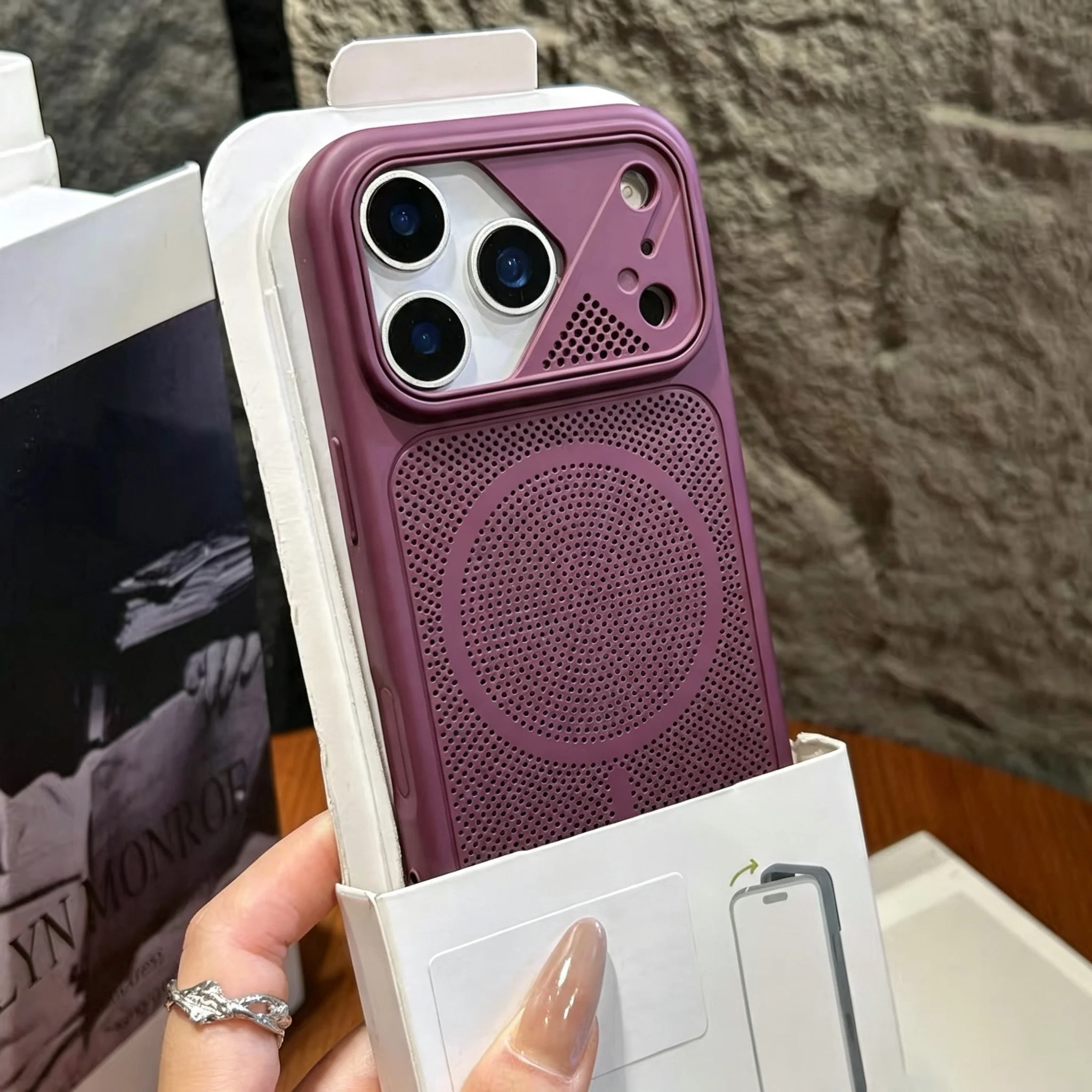 Охлаждающая сетка для магнитно – обзор и цена Heat Dissipation Mesh Breathable Case