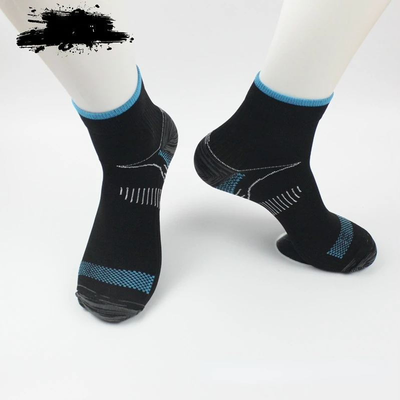 1 Pair New Miracle Foot Compression Sock Anti-Fatigue Plantar Fasciitis Heel Spurs Pain Sock for Men Women Calcetines Ciclista