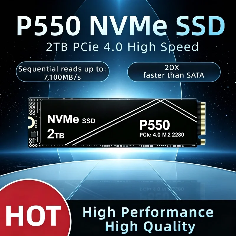 Pc Gaming Ps5 - SSD NVMe PCIe Gen P550 ad