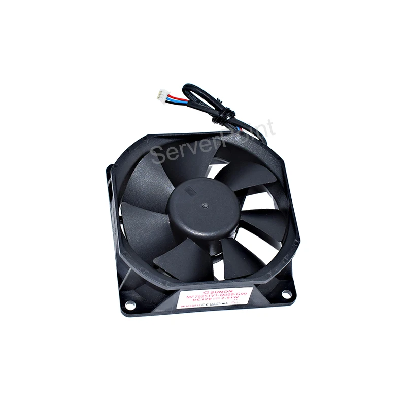 

Well Tested For Sunon MF75251V1-Q000-G99 DC12V 2.91W 75*75*25MM 3-Wire Square Cooling Fan