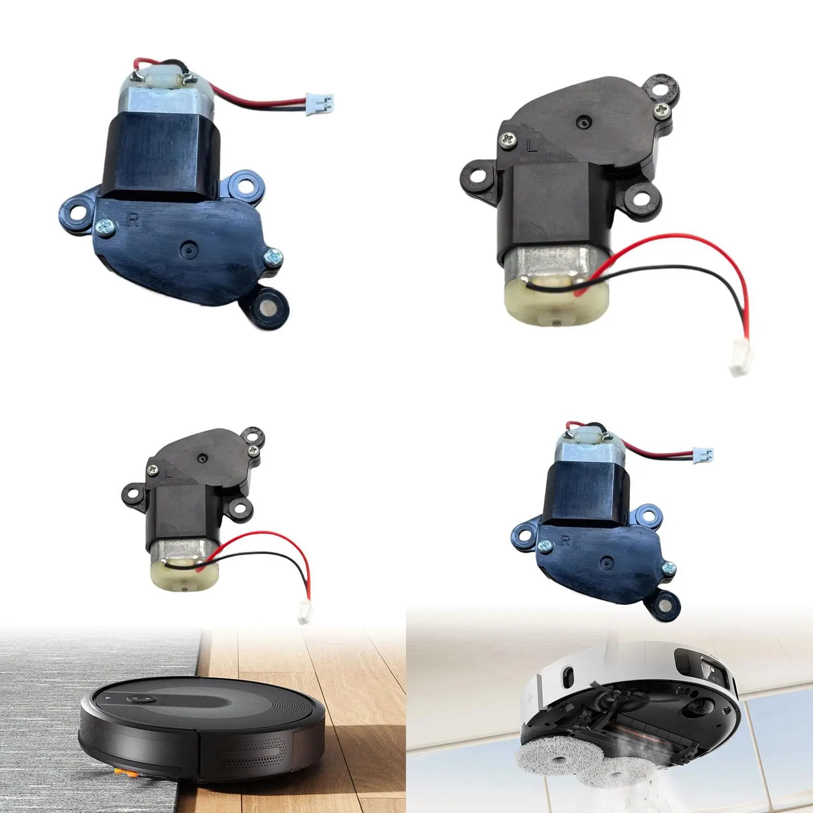 

Side Brush Motor Assembly Attachments Vacuum Cleaner Parts Drive Wheel Motor