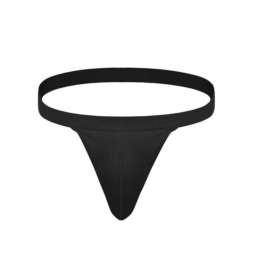 

Men Low Waist Backless Thongs Jockstrap Sexy Bugle Pouch G-String Underpants Solid Lingerie Underwear Man Hombre Briefs A50