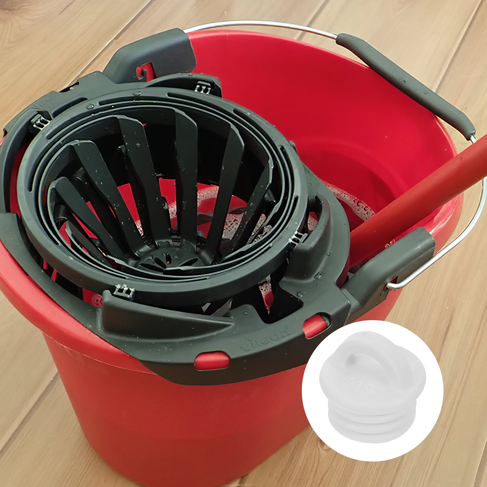 

10 Pcs Stopper Silicone Plug Commercial Mop Bucket Drain Washing Machine Bath Sink Silica Gel