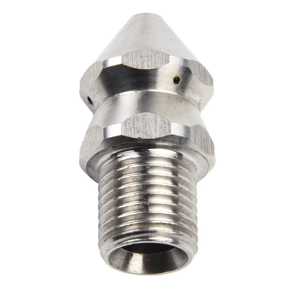 Cleaning Nozzle 1/4 Inch 4/5/7 Jets Accessories Drain Sewer High Pressure Male Replacement Spare Parts Assembly