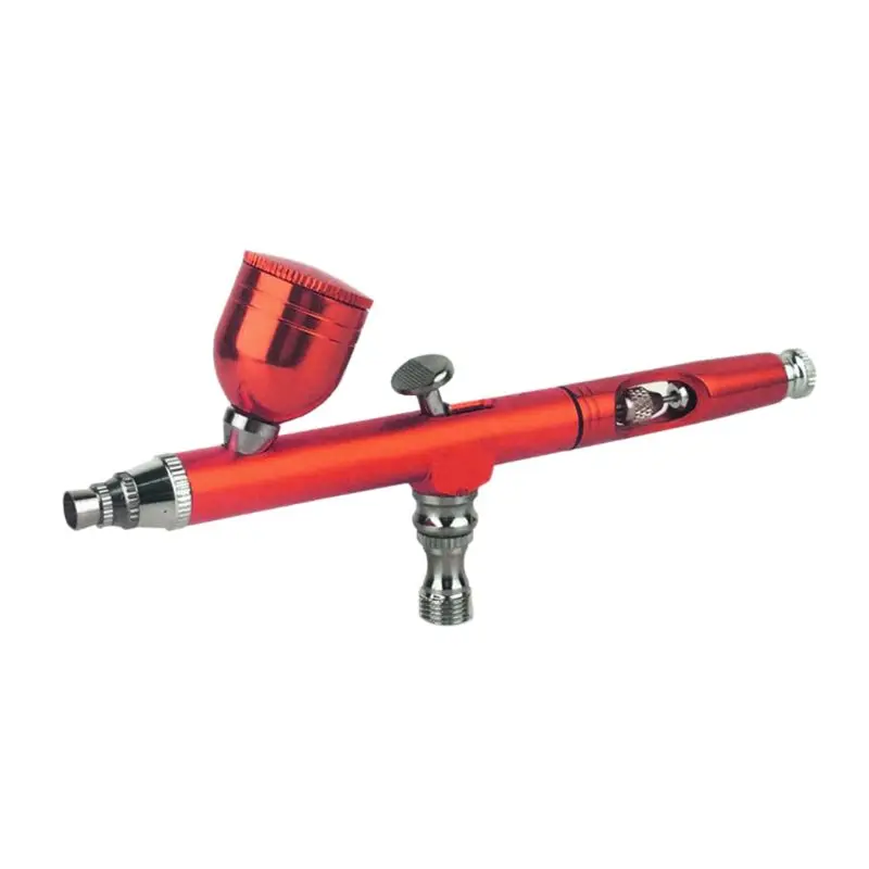 المزدوج العمل الجاذبية تغذية 0.3 مللي متر فوهة رذاذ البخاخة كعكة تزيين مسمار الفن الطلاء الوشم أداة