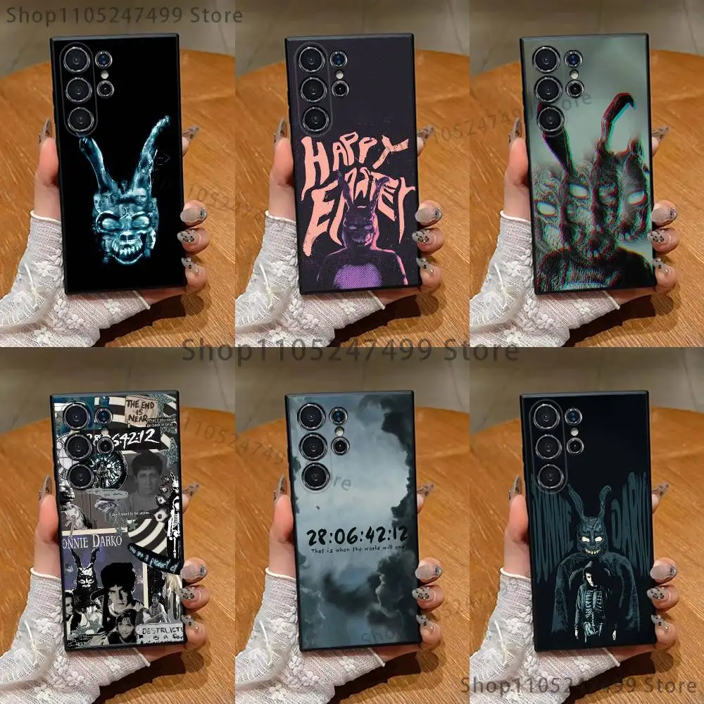 

D-Donnie Darko Phone Case For Samsung S25,S24,S21,S22,S23,S30,Ultra,S20,Plus,Fe,Lite,Note,10 Black Soft Shell