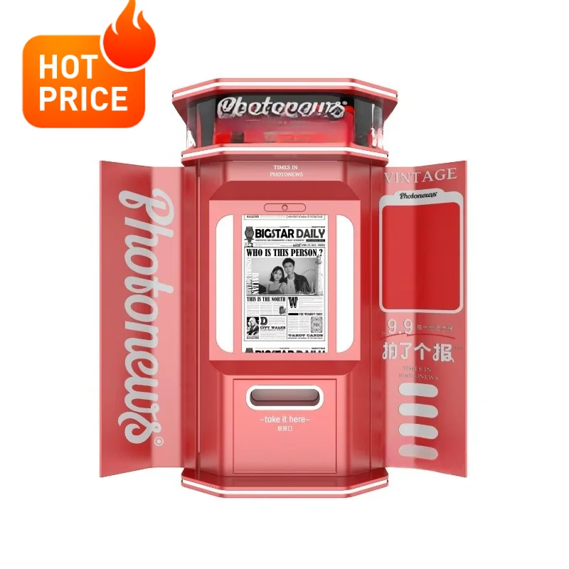Fully Automatic Photo Printing All-in-One Machine Newspaper Photo Maker Customized
