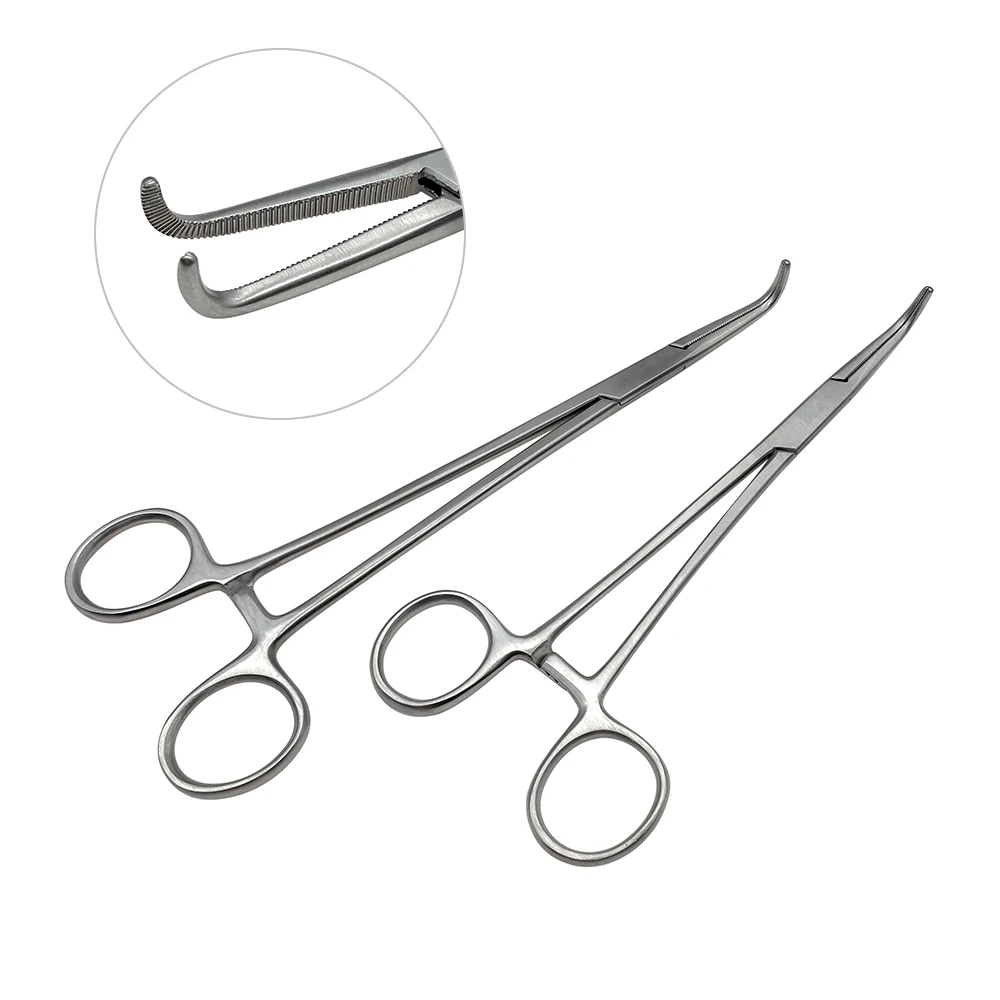 Kidney Pedicle Clamp Locking Clamps Hemostatic Forceps Arterial Forceps