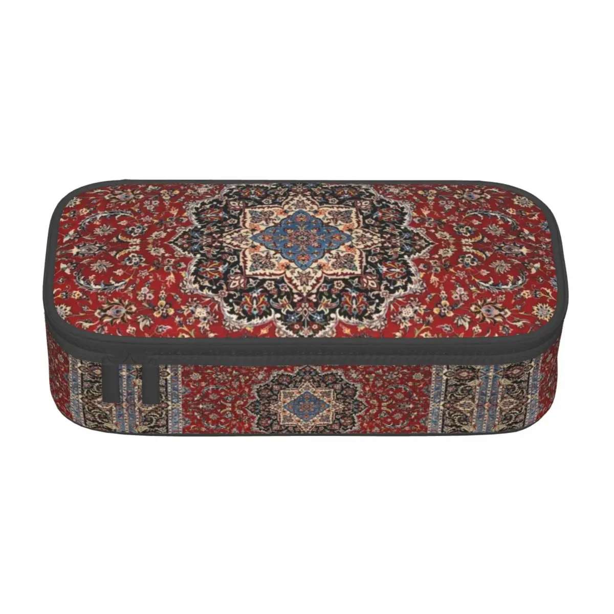 Custom Vintage Oriental Traditional Moroccan Turkish Style Pencil Case for Bohemian Pen Box Bag School Accessories