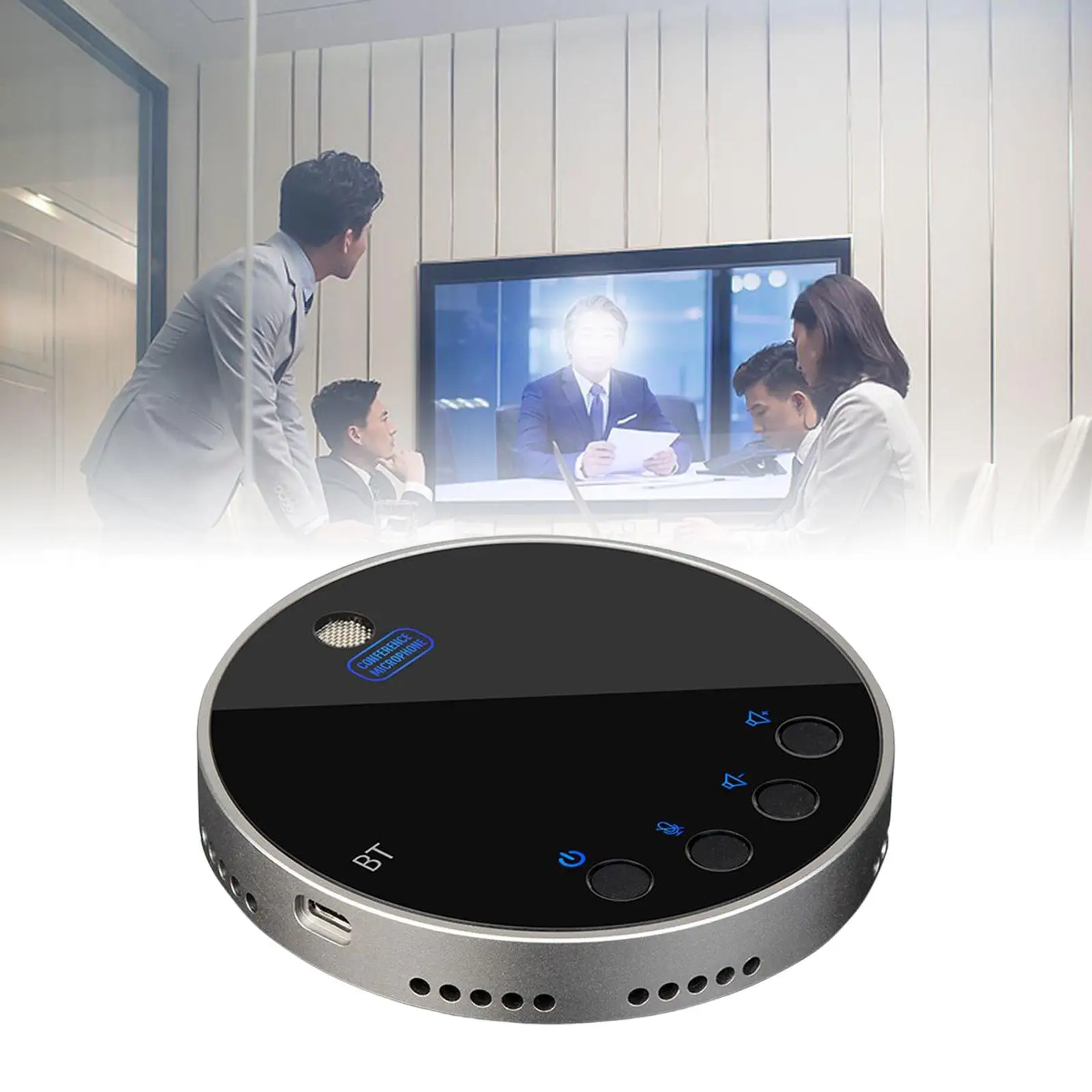 

Громкоговоритель для подключения ПК ноутбука USB Конференц-динамик для игр голосовой чат