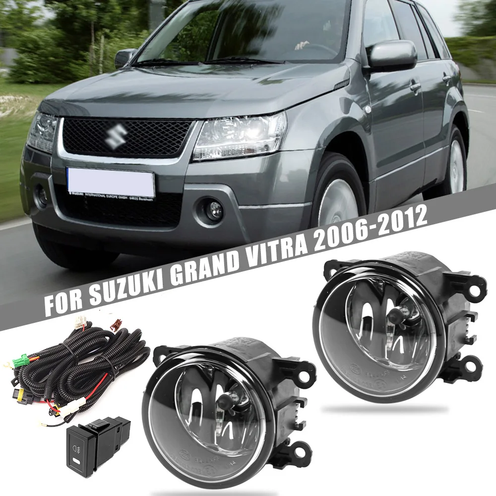 

Комплект обновления противотуманной фары переднего бампера для Suzuki GRAND VITRA 2006-2012, версия, дополнительный переключатель противотуманных фар + проводка