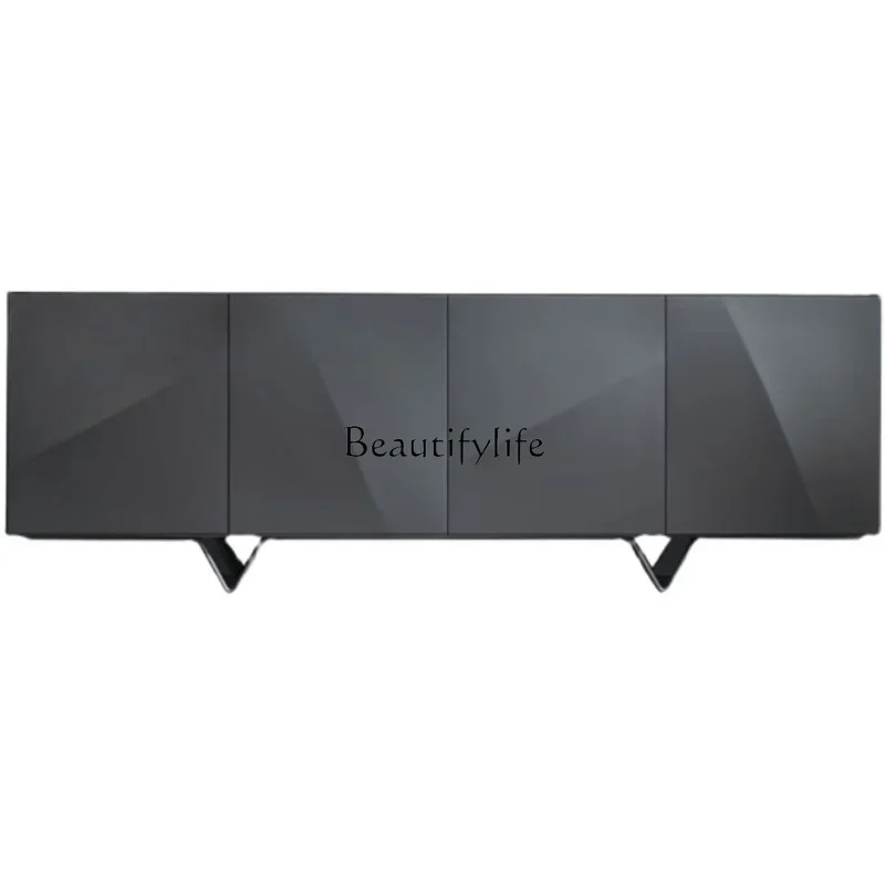 

pg46Personalized and creative dining side tea cabinet Nordic living room decoration entrance cabinet baking paint