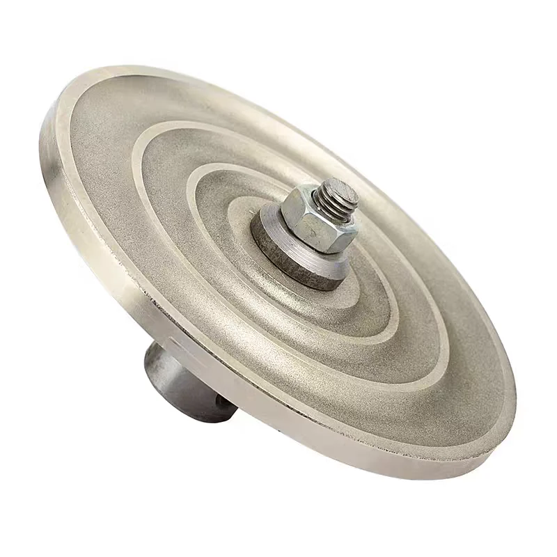 

Трехканальный алмазный полировальный круг с кабошоном в форме яйца для плоской вязальной машины, 6 дюймов, 150 мм x 12 мм, внутреннее отверстие