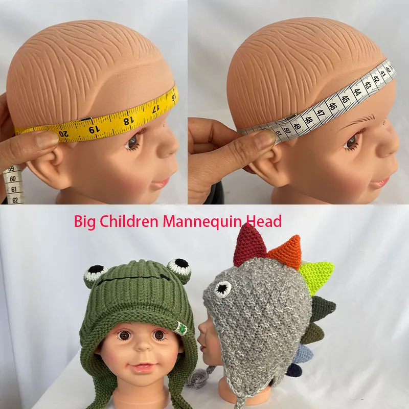 Cabeça de Manequim Infantil, Cabeça de Bebê, Perucas, Chapéus, Óculos Display, Cap Stand, Modelo Manequim, Menino, Menina