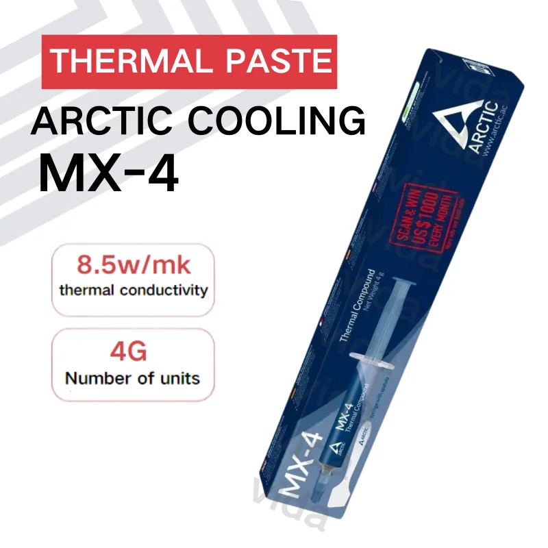 MX-4 CPU cooler Desktop Computer Thermal Grease Thermal Paste Processors CPU VGA LED LCD Cooling fan Heatsink Processors