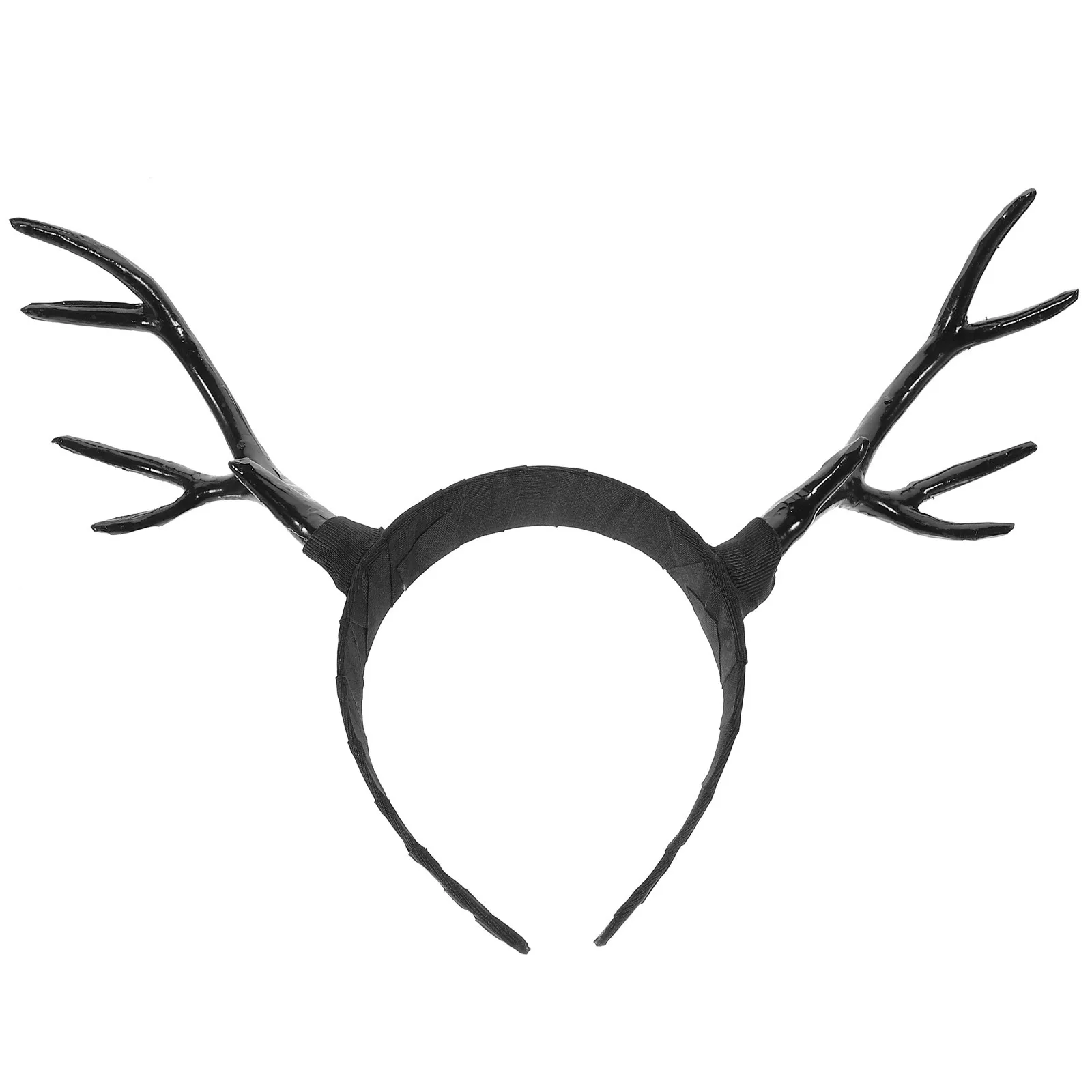 

Unique Antler Headband Plastic Deer Band Christmas Festival Cosplay Costume Accessory for Women Antler Headband
