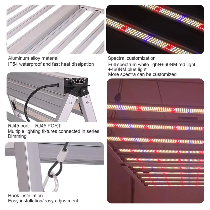 Best  Lm301h Evo Grow Lights 1000W Full Spectrum Uv Ir 800W Lamp Balanced PPFD Led Grow Light for Indoor Plants