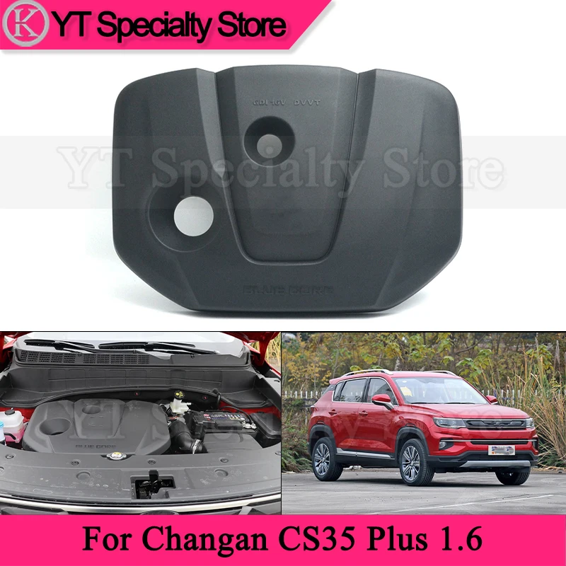 

Kamshing Car Engine Upper Cover For Changan CS35 Plus 2018-2020 1.6 Engine Hood Dust Cap Engine Upper Guard Plate Cover