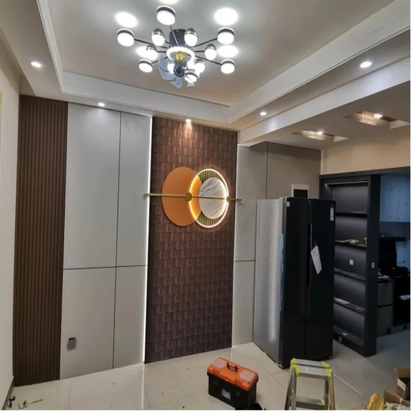 Modern Interior Background Wall Handmade Wooden Mosaic Wall Decorative Tiles