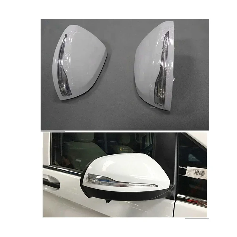 Car Mirror Cover Shell With led Turning light For Benz VITO 2016-2018 year