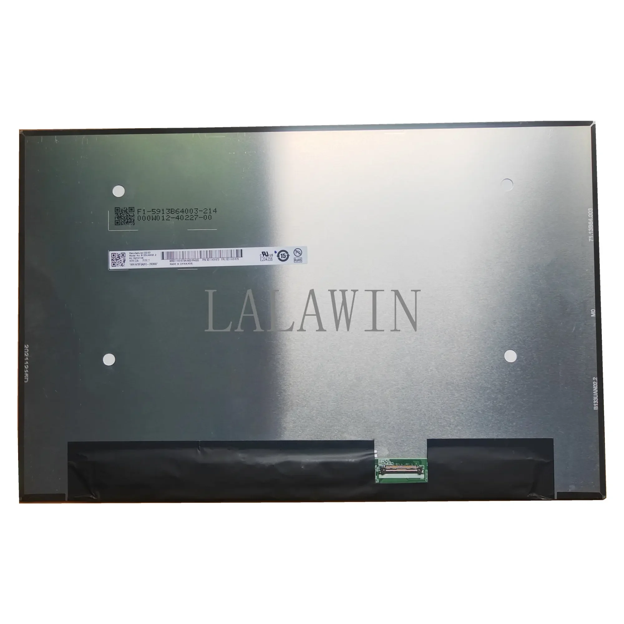 B133UAN02.2 패널 노트북 LCD 화면 13.3''