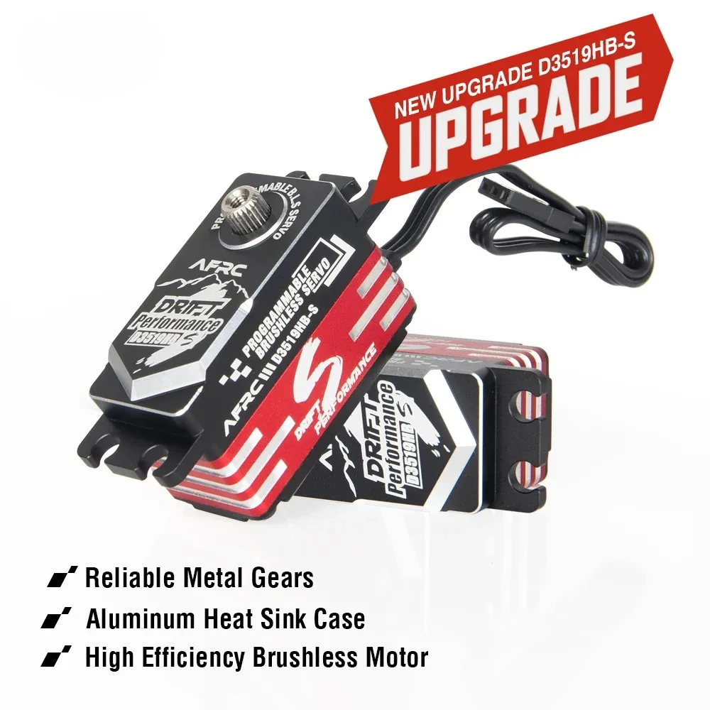 

D3519HB-S Low Profile Programmable HV Brushless Servo for Etc Drift RC Car DIY Assembly Upgrading