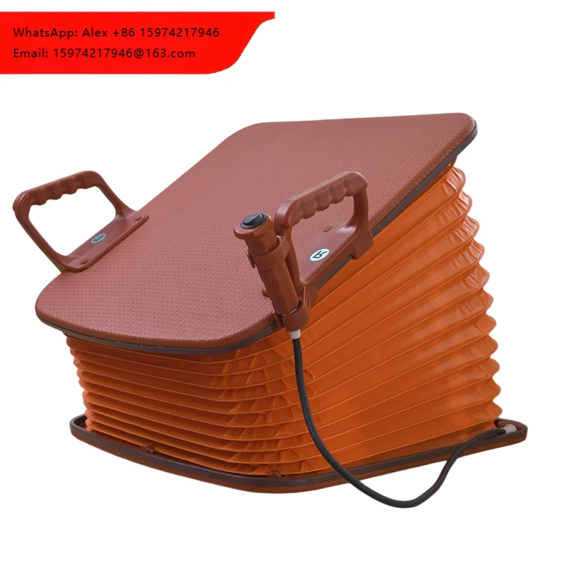 Guanze Foldable Electric Liftable Cushion Seat Assist Stand Lift Chair For Home Hospital Use Easy Operation Health Care Supplies