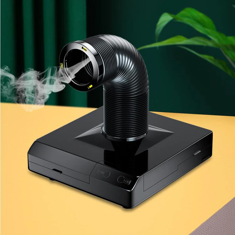 Desktop Mini Welding Fume Purifier Dust Collector Fume Purifier Smoke Extractor Air Purifier Filter AC 100-240V 60W