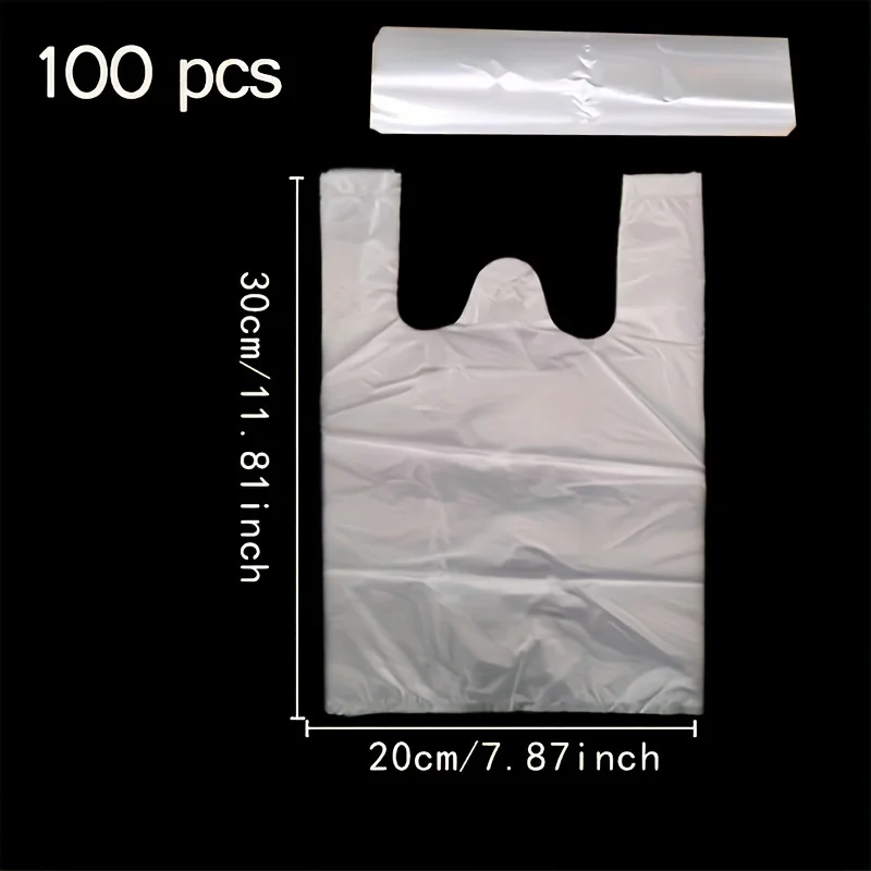 100Pcs Mini Transparent Dispos - Food Storage Bag recension och pris