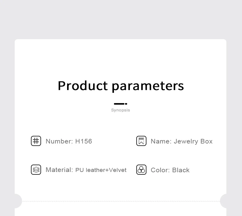 Oirlv Black Jewelry Organiser Boxes PU Leather Ring Earring Jewelry Set Box Jewel cases of precious metal Storage Box Gifts Box