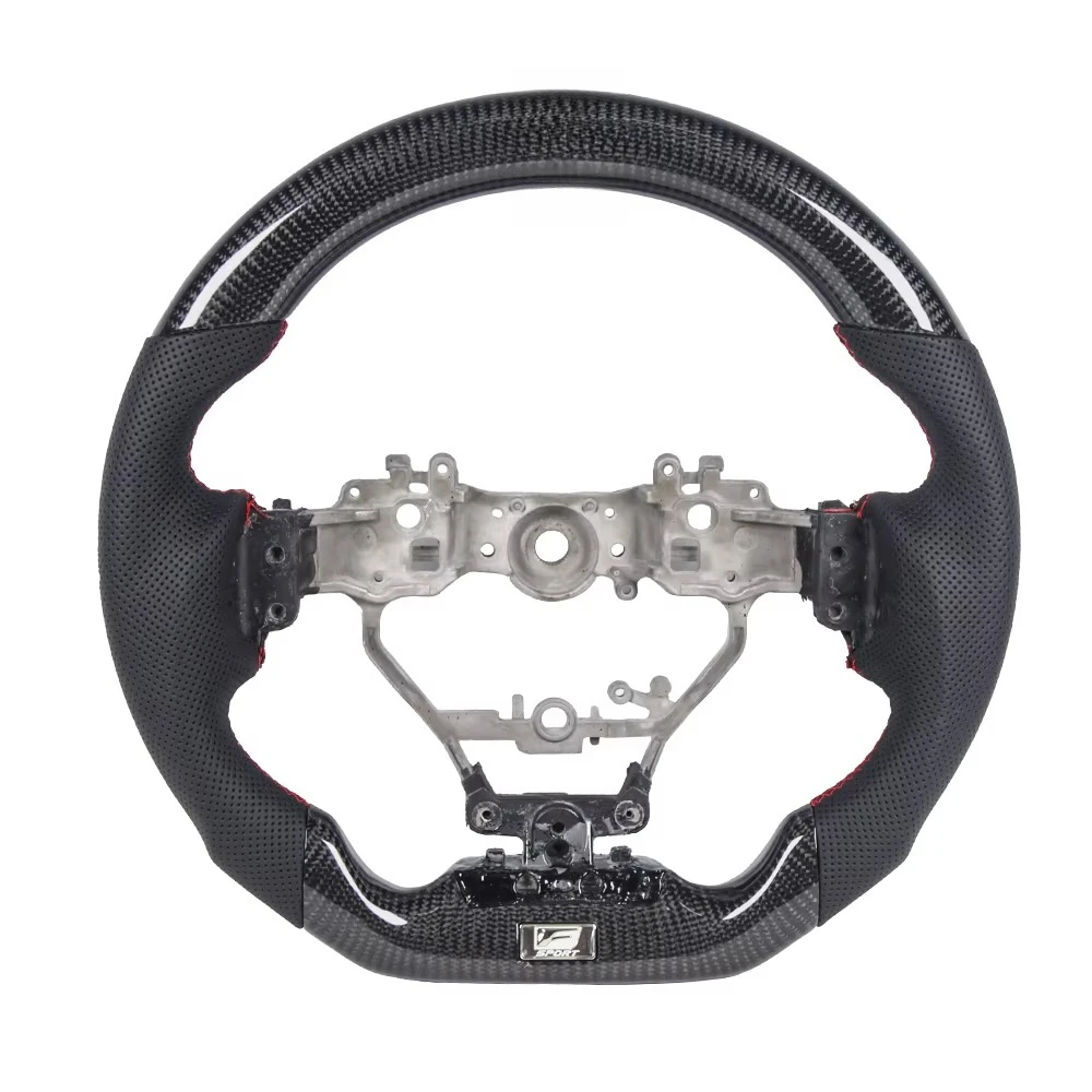 

Carbon Fiber Flat Customized Sport Car Steering Wheel Fits for 2026 3IS/4IS/RC/GSF
