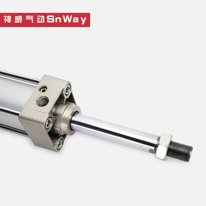 Cilindro de aire neumático con resorte eléctrico de carrera microvariable serie SC 10,16,20,25,32mm